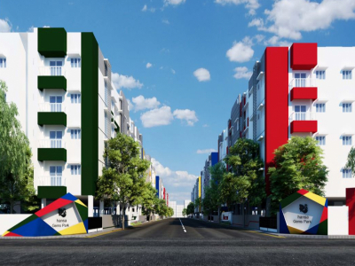 1, 2, 3 BHK flats for sale in Hansa Gems Park