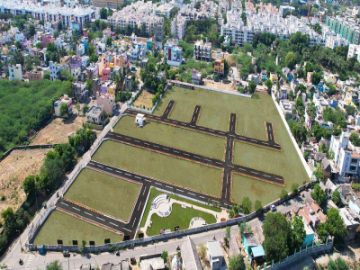 623 - 4096 Sqft Land for sale in Aura Nandanandana