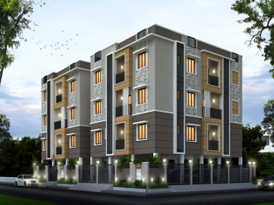 3 BHK flats for sale in Eeshani Narmadha