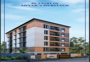 3 BHK flat for sale in Adyar