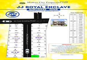 1200 Sq.Ft Land for sale in Siruseri