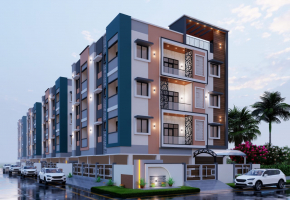 3 BHK flat for sale in K K Nagar