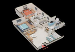 2 BHK flat for sale in Thiruporur