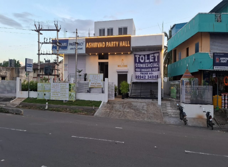 1596 Sq.Ft,  Retail Showroom / Shop For Rent in Walajabad
