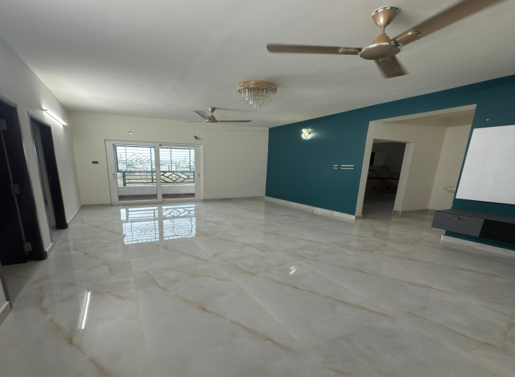 1510 Sqft, 3 BHK Apartments Flats in Semmencherry For Rent