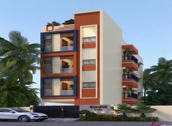 1100 Sq.Ft, 3 BHK Flats For Rent in Puzhuthivakkam