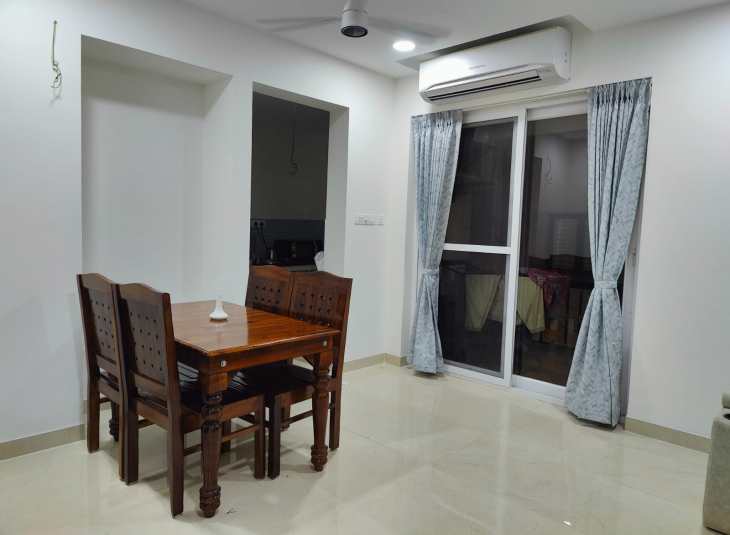 1231 Sq.Ft, 3 BHK Flats For Rent in Manapakkam