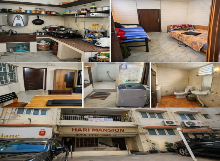 1200 Sqft, 1 BHK Apartments Flats in Mylapore For Rent